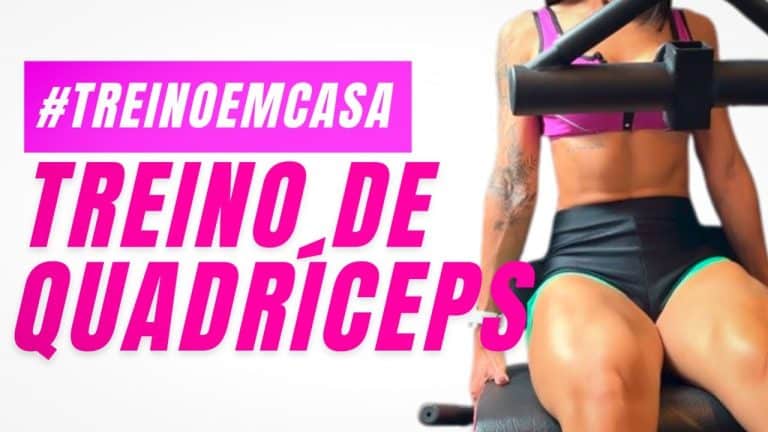 3 Rotinas de Treino de Quadríceps para fazer em Casa
